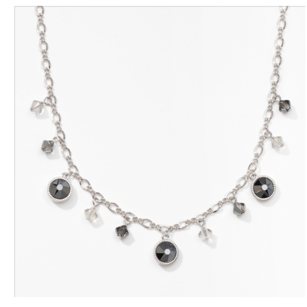 Touchstone Crystal by Swarovski LIKE A DREAM necklace with crystal charms BNIB